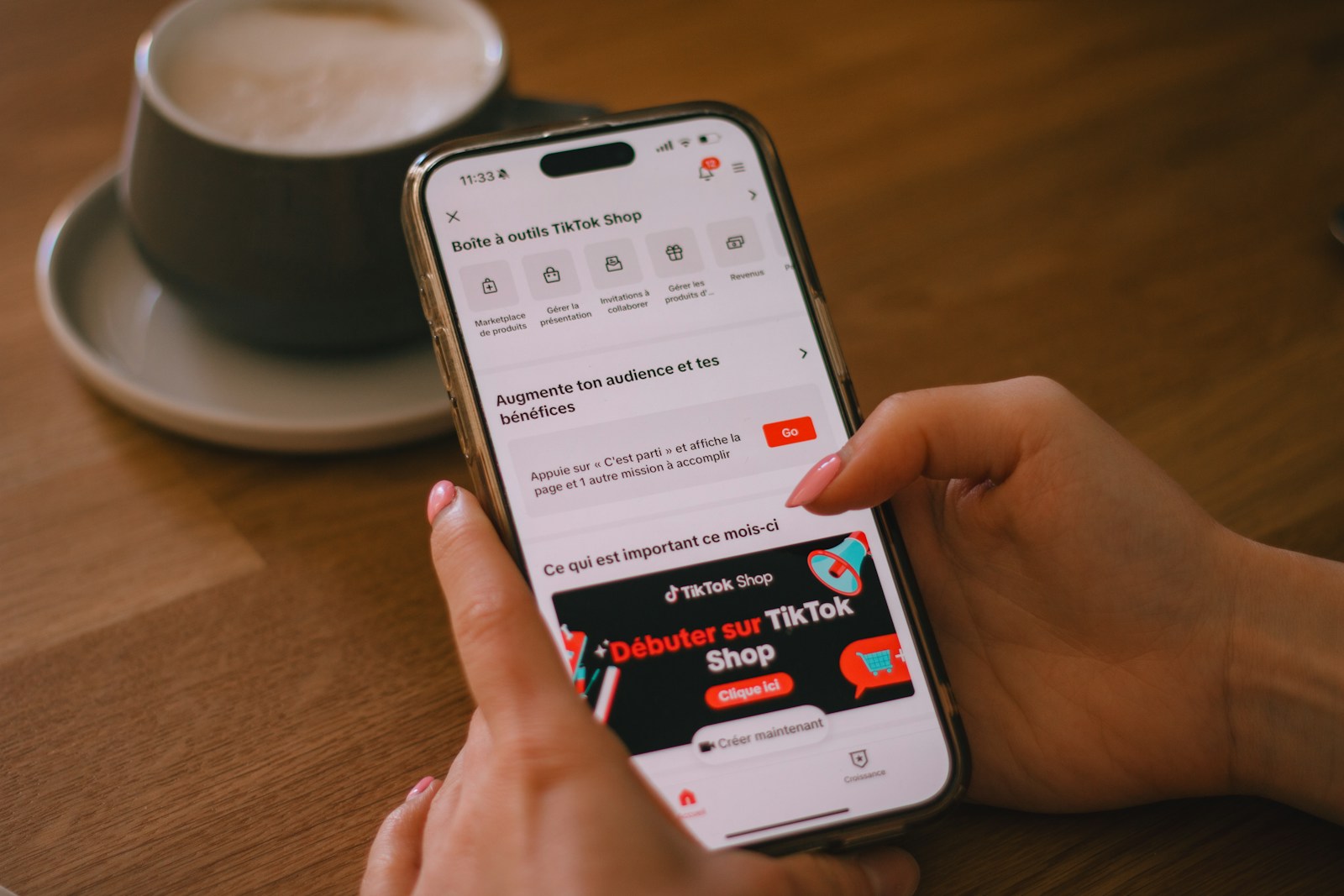 Gdzie jest bio na TikToku?