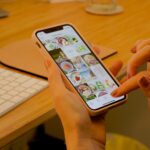 white Android smartphone