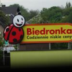 a sign with a ladybug painted on it