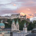 a large building with a clock tower